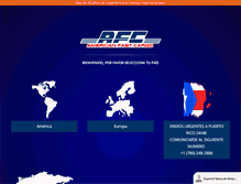 Tablet Screenshot of americanfastcargo.com